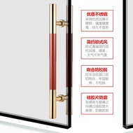 Medium Stainless Steel Large Wood Grain EQ4F Handle Door Chinese Style Handle Glass Door KTV Titaniu