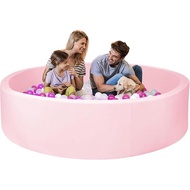 Foam Ball Pit for Kid, Kids Soft Ball Pit PINK