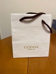 Godiva paper bag