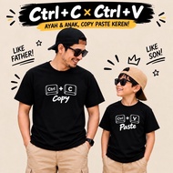 Father and Son Couple T-shirts, Family T-shirts, Cotton Combed 24S Premium, Children's Clothes, Fath