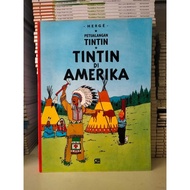 ORIGINAL TINTIN ADVENTURE COMICS - HERGE GRAMEDIA