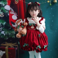 Beikuyu Girl Lolita Princess Dress Winter New Style Little Girl Holiday Festive E22427 E6UK