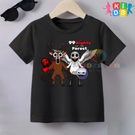 DEER OWL PETA MAP CHILDREN'S T-SHIRT 99 NIGHT IN FOREST CHILDREN'S T-SHIRT 99 NIGHT IN FOREST