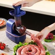 Migecon Electric sausage machine, ABS+420B stainless steel, 220V, 50HZ, 120W, small manual sausage machine, electric meat grinder