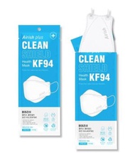 Airish - 100% 韓國製造 超級過濾KF94 口罩 成人30片 獨立包裝 (散裝-無盒)