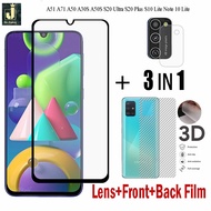 3-in-1 Huawei Y7A Y7p Y6p Y5p Y6s Y9s Y8s Y6 Y7 Y9 Y5 Pro Prime 2019 9D Full Tempered Glass Screen P