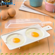 TEASG Eggs Chicken Microwave Cooking Cooker Steamer Tool Kitchen Tool 2 Eggs Food Gadget Draining Eg