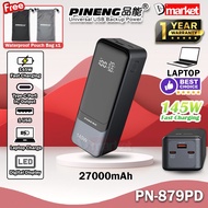 Pineng PN-879 27000mAh Powerbank Laptop Powerbank 145W Fast Charing Powerbank Original Pineng Power 