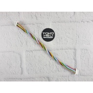 JST-SH : 1mm Spacing, 8 Pin Female/Female Silicone Wire Connector