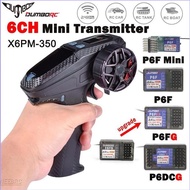 DUMBORC X6PM 350 RECEIVER P6DCG GYROSCOPE 2.4GHZ TRANSMITTER 6CH RC CAR CRAWLER RC BOAT ORIGINAL AND