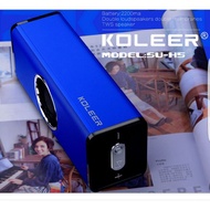 SU-H5 Kooler Double Horn Portable Wireless Bluetooth Speaker (BIG SALE)