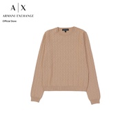 Armani Exchange เสื้อพูลโอเวอร์ผู้หญิง รุ่น XW000910-AF10352-F6017 - สีเบจ