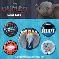 [Disney] Disney Dumbo Dumbo-Imported Badge Set