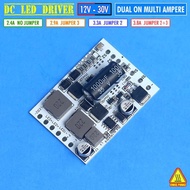 Driver Led MCP 7070 4575 3570 50w 60w 80w adjust ampere Dual ON 2.4A 3.8A Multi Ampere 2.9A 3.3A Fan