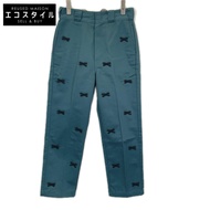 MUVEIL WORK × Dickies MA222FP702 กางเกงริบบิ้น สีเขียว ไซส์ 36【สินค้ามือสอง】