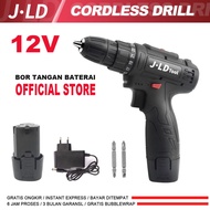 JLD 12v mesin bor baterai cas Cordless Drill Battery 12s - Mesin Bor Baterai Tangan Tanpa Kabel 12 V