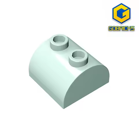 Gobricks GDS-741 BRICK 2X2 W. BOW AND KNOBS-2x2 Arch Brick compatible with lego 30165 children's DIY