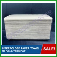 ﹊ ∈ Interfolded Facial Tissue 150 pulls [Paper Towel / Pull up Tissue]