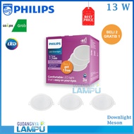 PUTIH Philips Led Downlight Multipa Meson 13watt White 6500K 2free 1