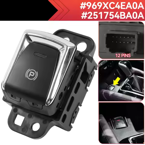 Car Electronic Handbrake Button Switch Parking Brake Control Switch For Nissan X-Trail T32 Qashqai 2