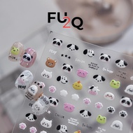 Premium Nail Sticker 3D Jelly Cartoon Lovely Animal Nail Decoration, Weight 7G, 1 Sheet – Fu2Q Nail 