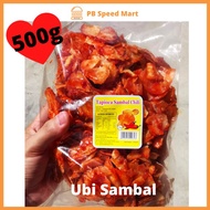 [Kerepek] 400g Kerepek Ubi Pedas Basah Sambal / Wet Spicy Tapioca Chip Hot Sales Snack Food