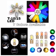 LED T10 W5W COB Car Light Can-bus Decoding LED Bulb Silica Gel Parking Bulb Lamp License Plate Light