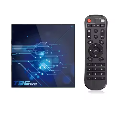 2023 Smart TV BOX Android T95 W2 4K Android 11.0 TV FLASH 16GB/32GB/64GB Decoder SDRAM 2GB/4GB TV BO