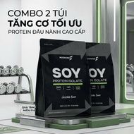 Combo of 2 Bags of MUSAKING Isolated Soybean Protein 1KG – Soy Protein Isolate 28G, Vegetarian Veget