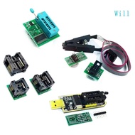Will CH341A Programmer Adapter SOIC8 Adapter SOP8 Clip with Cable 1 8V Adapter EEPROM
