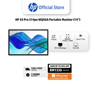 HP Series 5 Pro 14 inch WQXGA Portable Monitor - 514pn | WQXGA (2560 x 1600) | Up to 75 Hz | IPS Tec