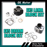 EX5 HIGH POWER EX5 HP EX5 DREAM WAVE100 BLOCK COMPLETE SET 50MM 53MM CYLINDER BLOK EX5 HP EX5 DREAM 