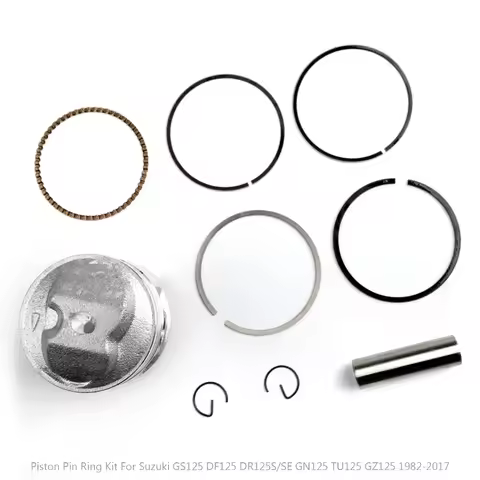 Artudatech Fits For Suzuki GS125 DF/DR/GN/TU 125 STD Ø57MM Piston Kit +0.25 0.50 0.75 Bore Size 1211