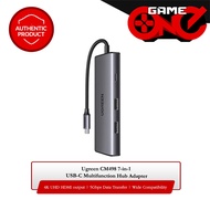 Ugreen 7-in-1 USB-C Multifunction Hub Adapter (CM498/15531) - Gray