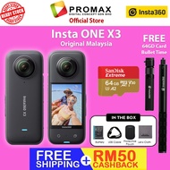 Insta360 X3 Insta 360° Sports & Action 5.7K 30FPS Video 72MP Photo 360 Panoramic Camera Panorama ( M
