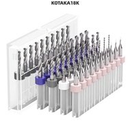 KOTAKA18K Mini CNC Drilling Bit Multifunctional PCB Twist Drill Wood CNC Drill Carbide CNC Milling C