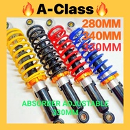 Adjustable Absorber 280mm 330mm 340mm EX5 DREAM C70 GBO Wave Dash Bonus Sport Bonus Lagenda absober 