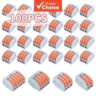 Each Pack JINH One Hundred Pieces Screwless Compact Wire Terminal Quick Connectors CMK41 Push In Spl