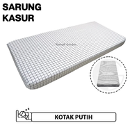 Kasur Busa Singel Motif Kotak Kotak Tebal Empuk Murah Ukuran Kasur 1 Orang Tebal 10cm Empuk