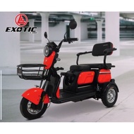 PROMO TERBATAS motor listrik roda tiga exotic sierra e-3 electric new