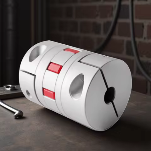 CNC Motor Jaw Shaft Coupler Flexible Spider Plum Coupling D30 L40 5/6/6.35/7/8/10/11/12/12.7/14mm El