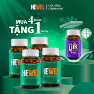 Combo 4 Chai Hewel 30 viên – Hỗ trợ tăng cường & bảo vệ chức năng gan nhập khẩu từ Mỹ (Tặng 1 Chai Q