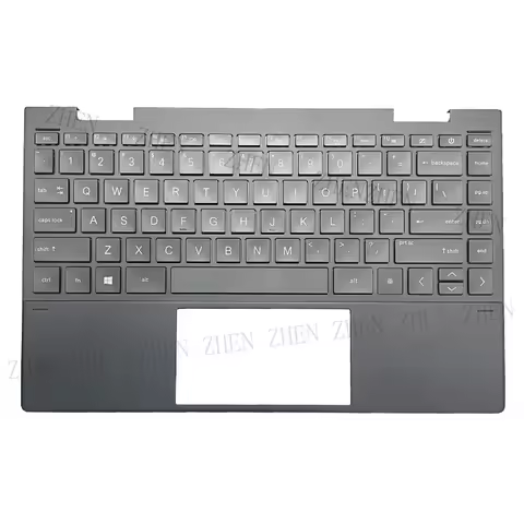 S For HP ENVY 13 X360 13-AY TPN-C147 L94518-001 Palmrest w/Backlit Keyboard Brown