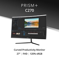 PRISM+ C270 | 27" 144Hz 1500R Curved Productivity Monitor Gaming Monitor [1920 x 1080]