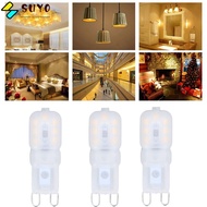 SUYO 3Pcs G9 LED Bulb, Dimmable Energy Saving G9 Light Bulb,  Warm White G9 Replacement Bulb Home Li