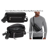 Tumi Alpha Bravo Classified Waist Bag Black