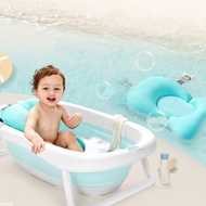 Portable Folding Baby Bathtub Tub Anti-Slip Bottom Bath