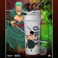 有盒 台灣限定 Blender Bottle 索隆 Zoro 不鏽鋼 One Piece 海賊王 卓洛 航海王 灰色 彩色版 Strada Sleek shaker 不銹鋼 聯名款 健身水壺 運動水樽