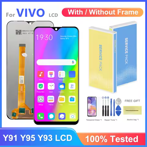6.22''Tested For VIVO Y91 Y91i Y91c Display Screen with Touch Digitizer Assembly For VIVO Y93 Y93s Y