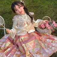 Girls Costumes Hanfu Chinese Style Suit Chinese Hanfu Fairy Princess Dress